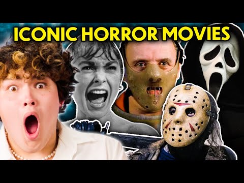 Do Teens Know These Iconic Horror Movies? (Scream, Silence of the Lambs, Psycho) | React