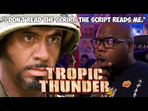 This movie was brilliant | Comedy Gold | FIRST TIME WATCHING *Tropic Thunder* 2008 REACTION